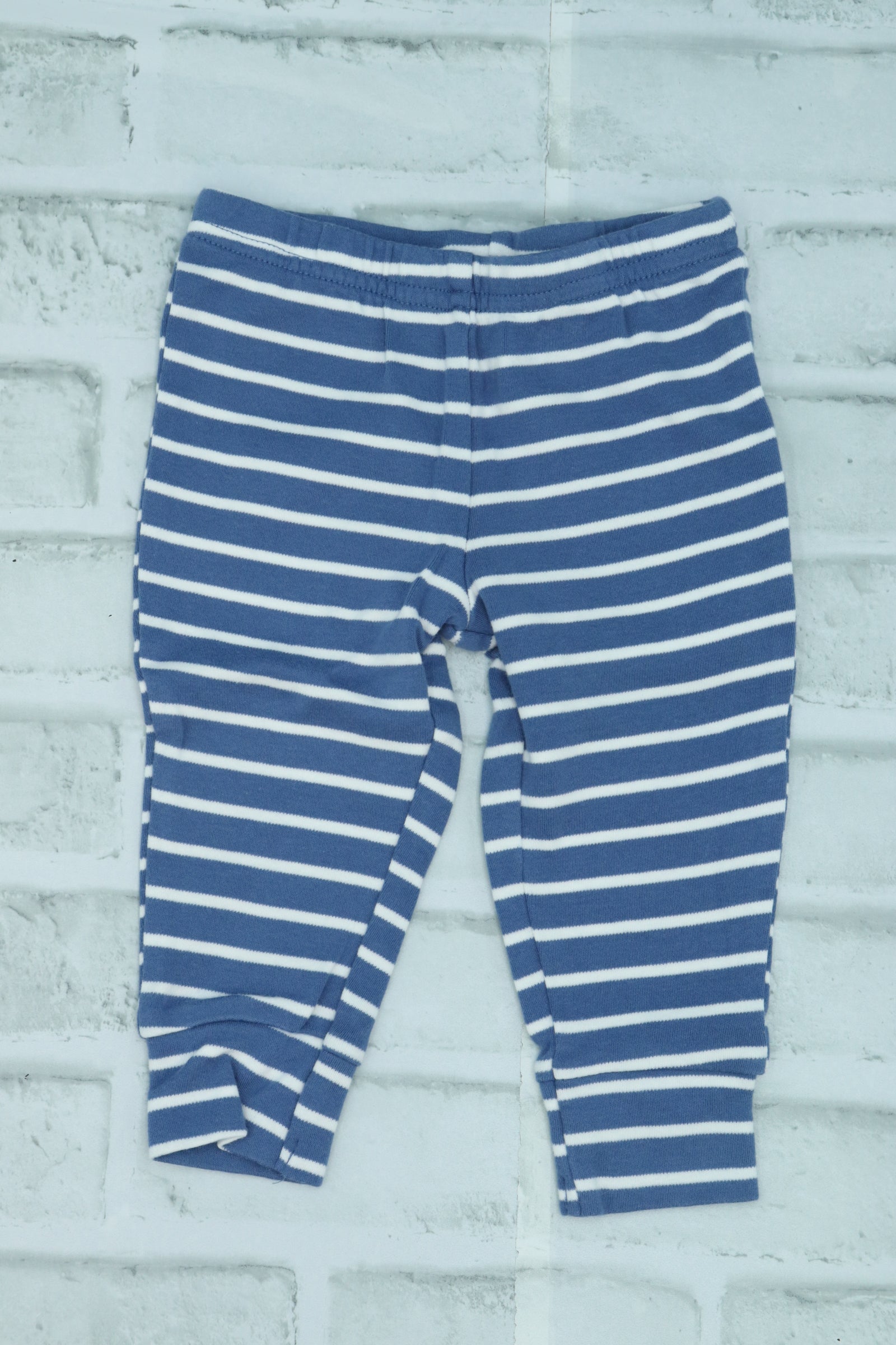 Carter's, Blue Striped Pants/Sleep Pants, 6-9 Months