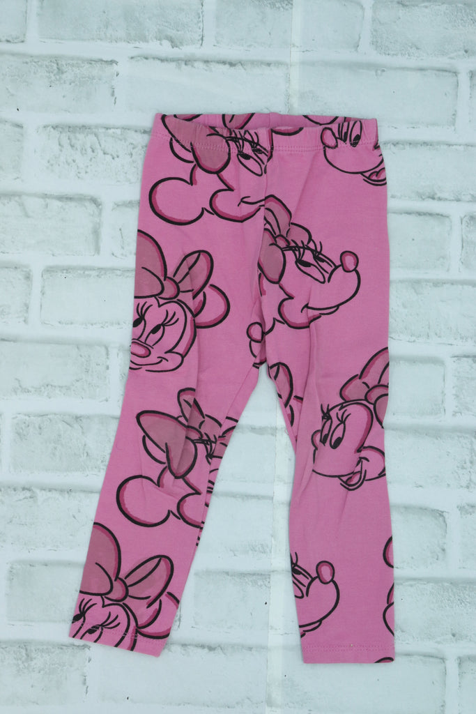 Pink Mickey Mouse Leggings 